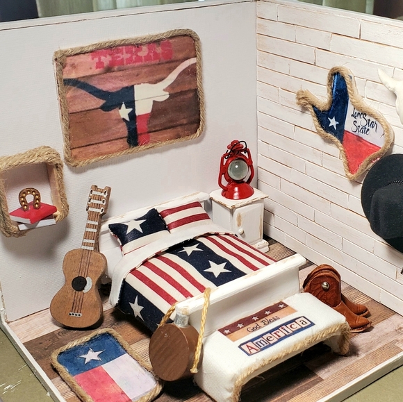 Dollhouse Miniature Room Box - Picture 1 of 5